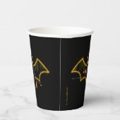 Gotham Ridders Batgirl in Logo Papieren Bekers (Rechts)