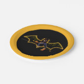 Gotham Ridders Batgirl in Logo Papieren Bordje (Gekanteld)