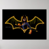 Gotham Ridders Batgirl in Logo Poster (Voorkant)