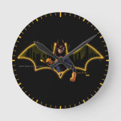 Gotham Ridders Batgirl in Logo Ronde Klok (Voorkant)