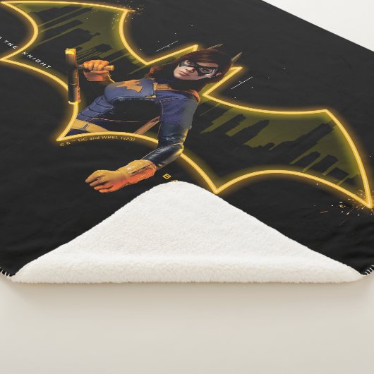 Gotham Ridders Batgirl in Logo Sherpa Deken (3/4)