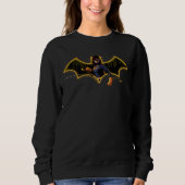 Gotham Ridders Batgirl in Logo Trui (Voorkant)