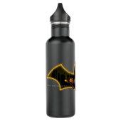 Gotham Ridders Batgirl in Logo Waterfles (Links)