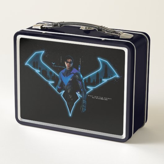Gotham Ridders Nightwing in Logo (Achterkant)