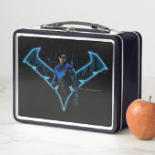 Gotham Ridders Nightwing in Logo (In situ)