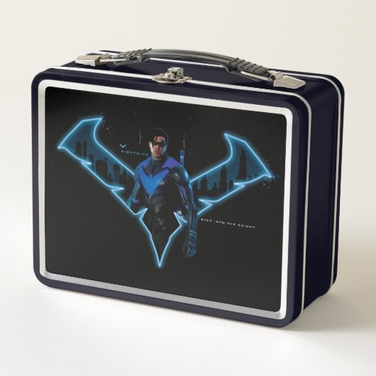 Gotham Ridders Nightwing in Logo (Voorkant)