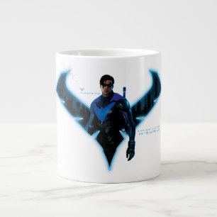 Gotham Ridders Nightwing in Logo Grote Koffiekop