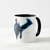 Gotham Ridders Nightwing in Logo Mok (Voorkant rechts)