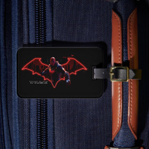 Gotham Ridders Red Hood in Logo Bagagelabel