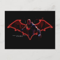 Gotham Ridders Red Hood in Logo