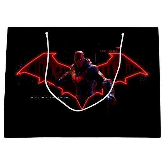Gotham Ridders Red Hood in Logo Groot Cadeauzakje (Voorkant)