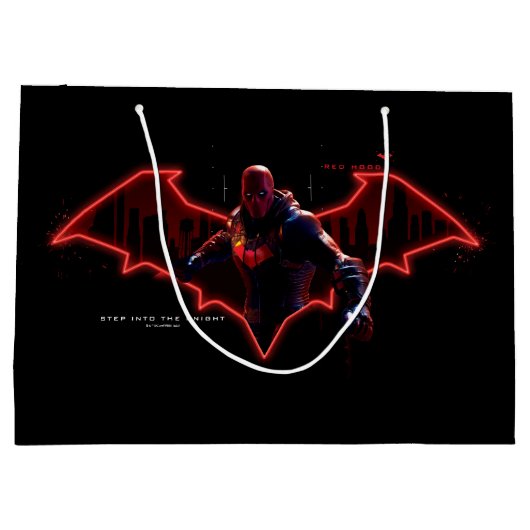 Gotham Ridders Red Hood in Logo Groot Cadeauzakje (Achterkant)