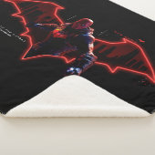 Gotham Ridders Red Hood in Logo Sherpa Deken (3/4)