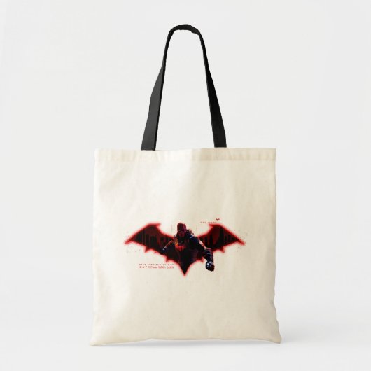 Gotham Ridders Red Hood in Logo Tote Bag (Voorkant)