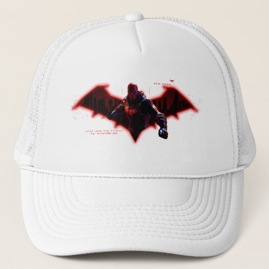 Gotham Ridders Red Hood in Logo Trucker Pet (Voorkant)
