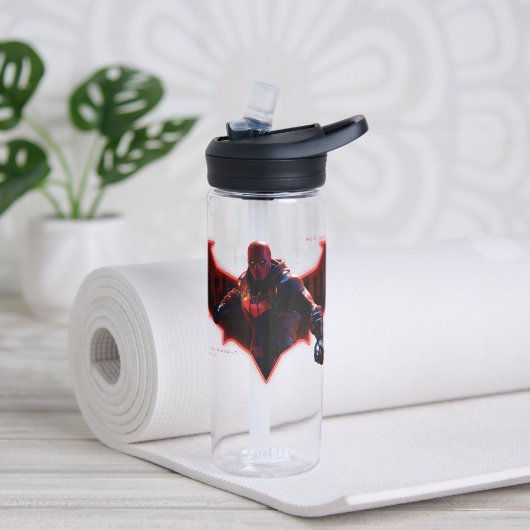 Gotham Ridders Red Hood in Logo Waterfles (Links)