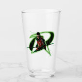 Gotham Ridders Robin in Logo Glas (Voorkant)