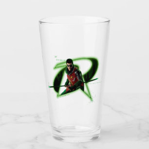 Gotham Ridders Robin in Logo Glas