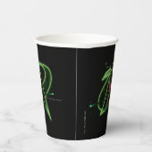 Gotham Ridders Robin in Logo Papieren Bekers (Rechts)