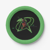 Gotham Ridders Robin in Logo Papieren Bordje (Voorkant)