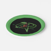 Gotham Ridders Robin in Logo Papieren Bordje (Gekanteld)