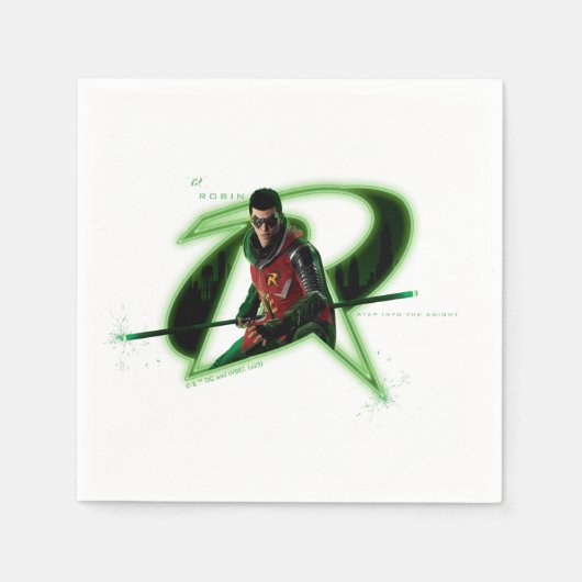 Gotham Ridders Robin in Logo Servet (Voorkant)