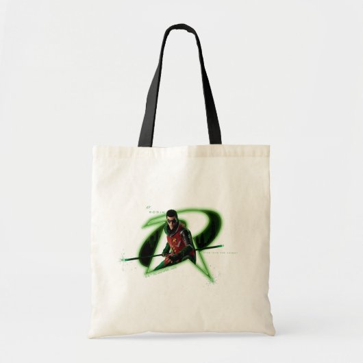 Gotham Ridders Robin in Logo Tote Bag (Voorkant)