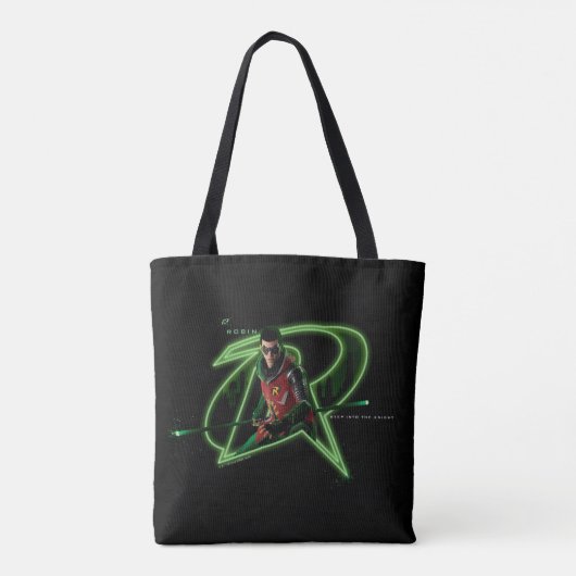 Gotham Ridders Robin in Logo Tote Bag (Achterkant)