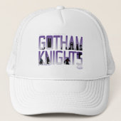 Gotham Ridders Silhouetten in Titel Trucker Pet (Voorkant)