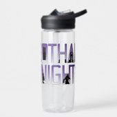 Gotham Ridders Silhouetten in Titel Waterfles (Links)