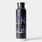 Gotham Ridders Silhouetten in Titel Waterfles (Links)