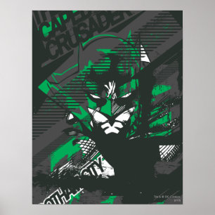 Gotham's caped Crusader Poster