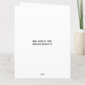 GOTHC SKELETONS WEDDING CONGRATULALALALATIONS KAAR KAART (Achterkant)