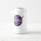 GothCruise 9 Logo Beer Stein Bierpul (Voorkant links)