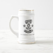 GothCruise Logo Beer Stein Bierpul (Links)