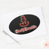 GothCruise Logo ovale Sticker (Envelop)