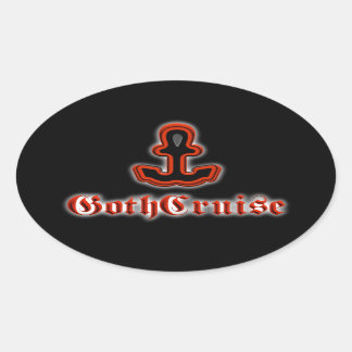GothCruise Logo ovale Sticker