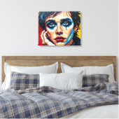 GOTHE POSTAPOCALYPS 19 CANVAS AFDRUK (Insitu (Slaapkamer))