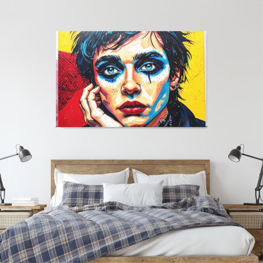 GOTHE POSTAPOCALYPS 19 CANVAS AFDRUK (Insitu (Slaapkamer))