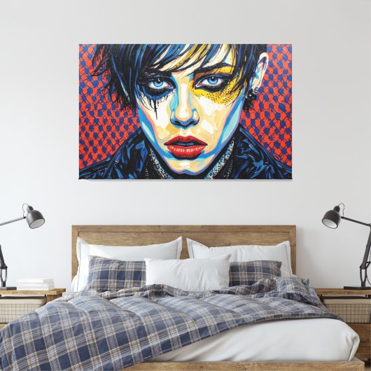 GOTHE WILDERNIS 13 CANVAS AFDRUK (Insitu (Slaapkamer))