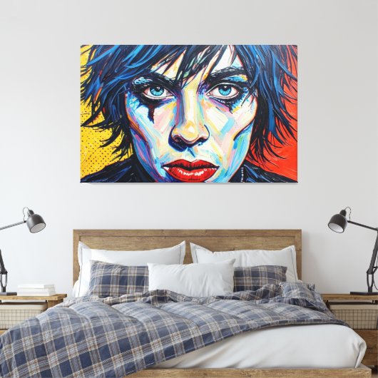GOTHE WILDERNIS 22 CANVAS AFDRUK (Insitu (Slaapkamer))
