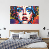 GOTHE WILDERNIS 28 CANVAS AFDRUK (Insitu (Slaapkamer))