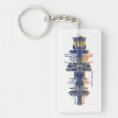 Gothenburg Skyline Sleutelhanger (Voorkant)