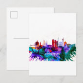 Gothenburg Skyline Uitnodiging Briefkaart (Voorkant / Achterkant)