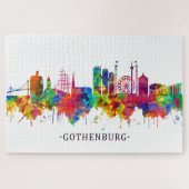 Gothenburg Zweden Skyline Legpuzzel (Horizontaal)