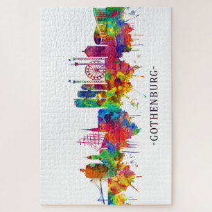 Gothenburg Zweden Skyline Legpuzzel