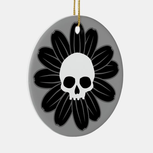 GothFlower Keramisch Ornament (Rechts)