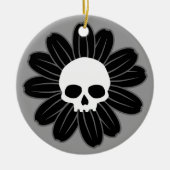 GothFlower Keramisch Ornament (Voorkant)