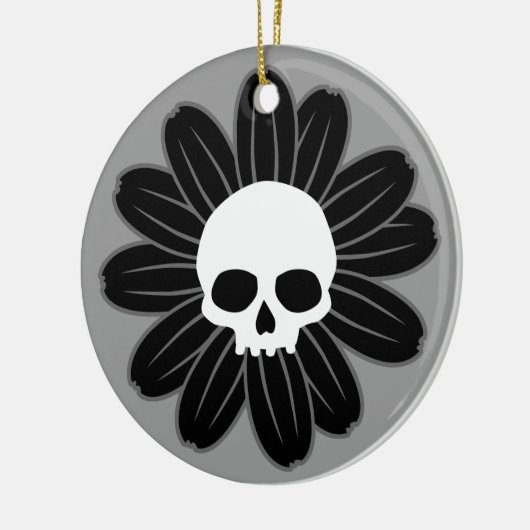 GothFlower Keramisch Ornament (Links)