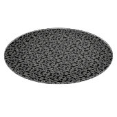 GOTHIC 12" Ronde glazen snijplank (Hoek)